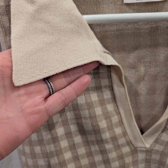 Miss Love Checked Knit Vest - Picture 2 of 7